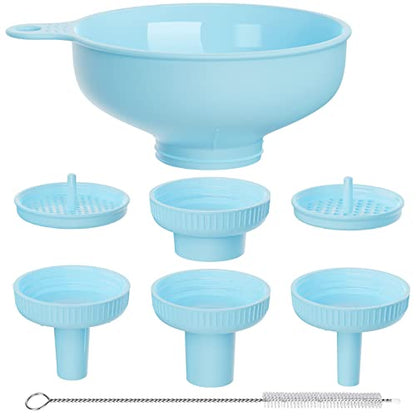 Pisol Wide Mouth Versatile Funnel, Canning Funnels for Set