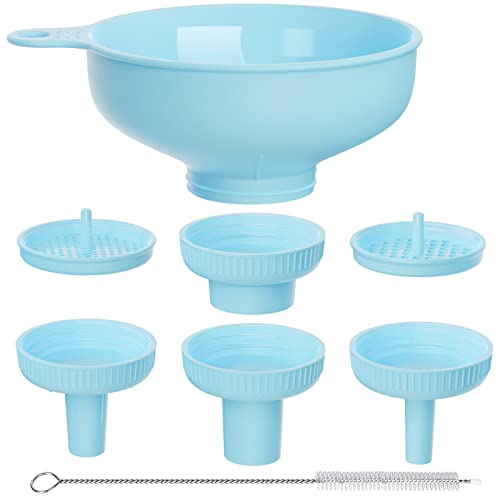 Pisol Wide Mouth Versatile Funnel, Canning Funnels for Set