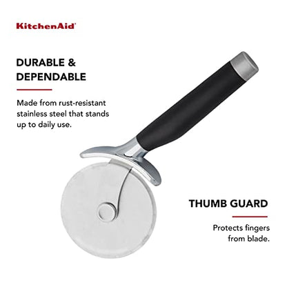 Modern Classic Pizza Wheel with Sharp Blade For Cutting Through Crusts, Collection