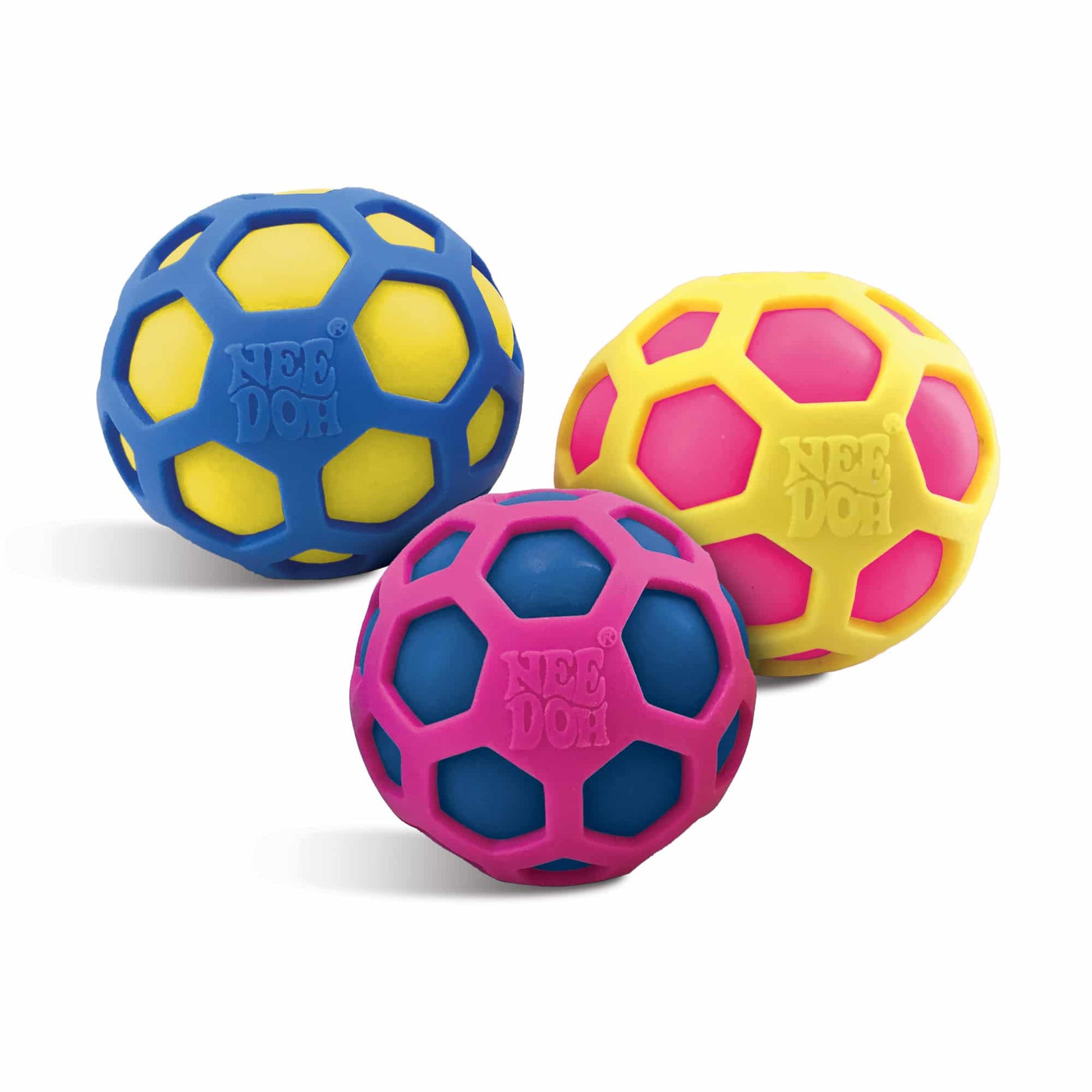 Classic Stress-Relieving Atomic NeeDoh | Collection Harbor Flare - The Groovy Glob Retro Malt-Gel Filled Toy Detail