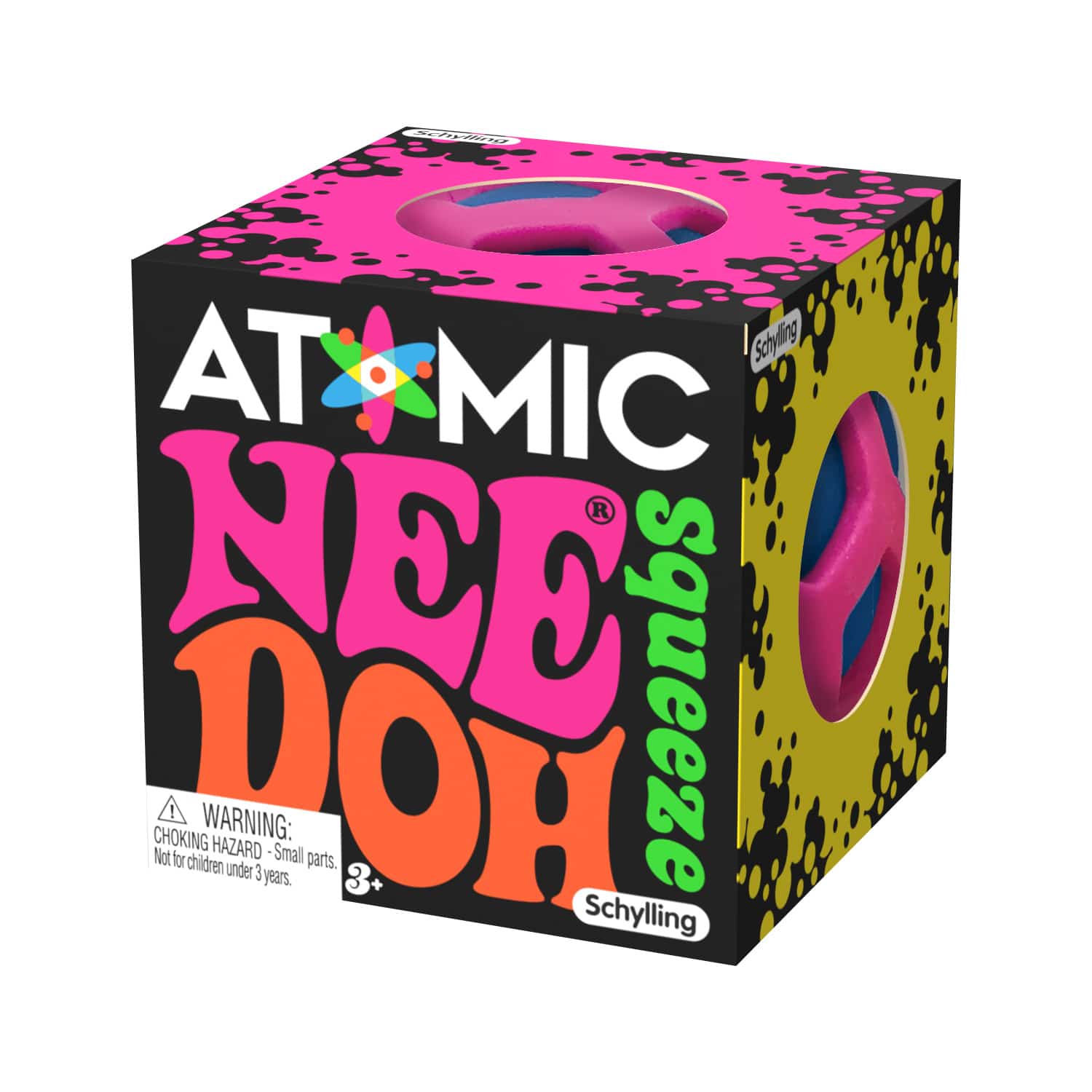Classic Stress-Relieving Atomic NeeDoh | Collection Harbor Flare - The Groovy Glob Retro Malt-Gel Filled Toy - Default Title