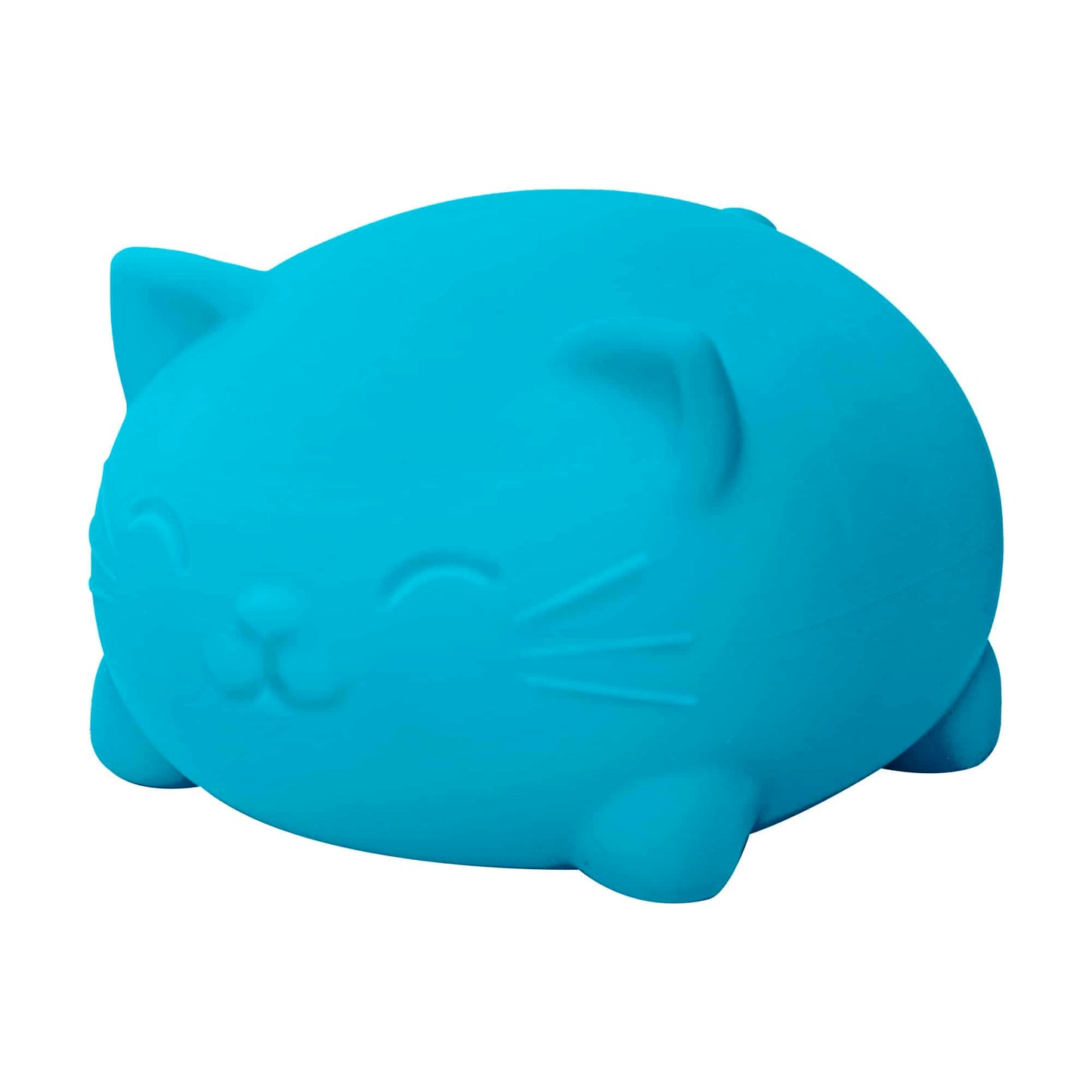 Animal-Shaped Super NeeDoh Cool Cats | Select Opal Prairie - Collectible Shaggy Monster Squishable Toy Detail