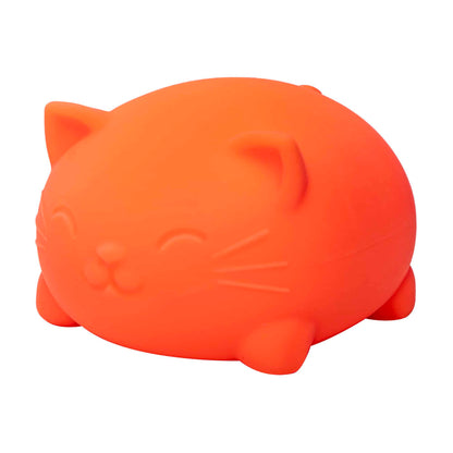 Animal-Shaped Super NeeDoh Cool Cats | Select Opal Prairie - Collectible Shaggy Monster Squishable Toy Detail