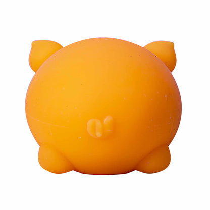 Cute Collectible NeeDoh Dig’ It Pig | Select Velvet Canopy - Purrfect Cat Squishy Character Stress Toy Detail