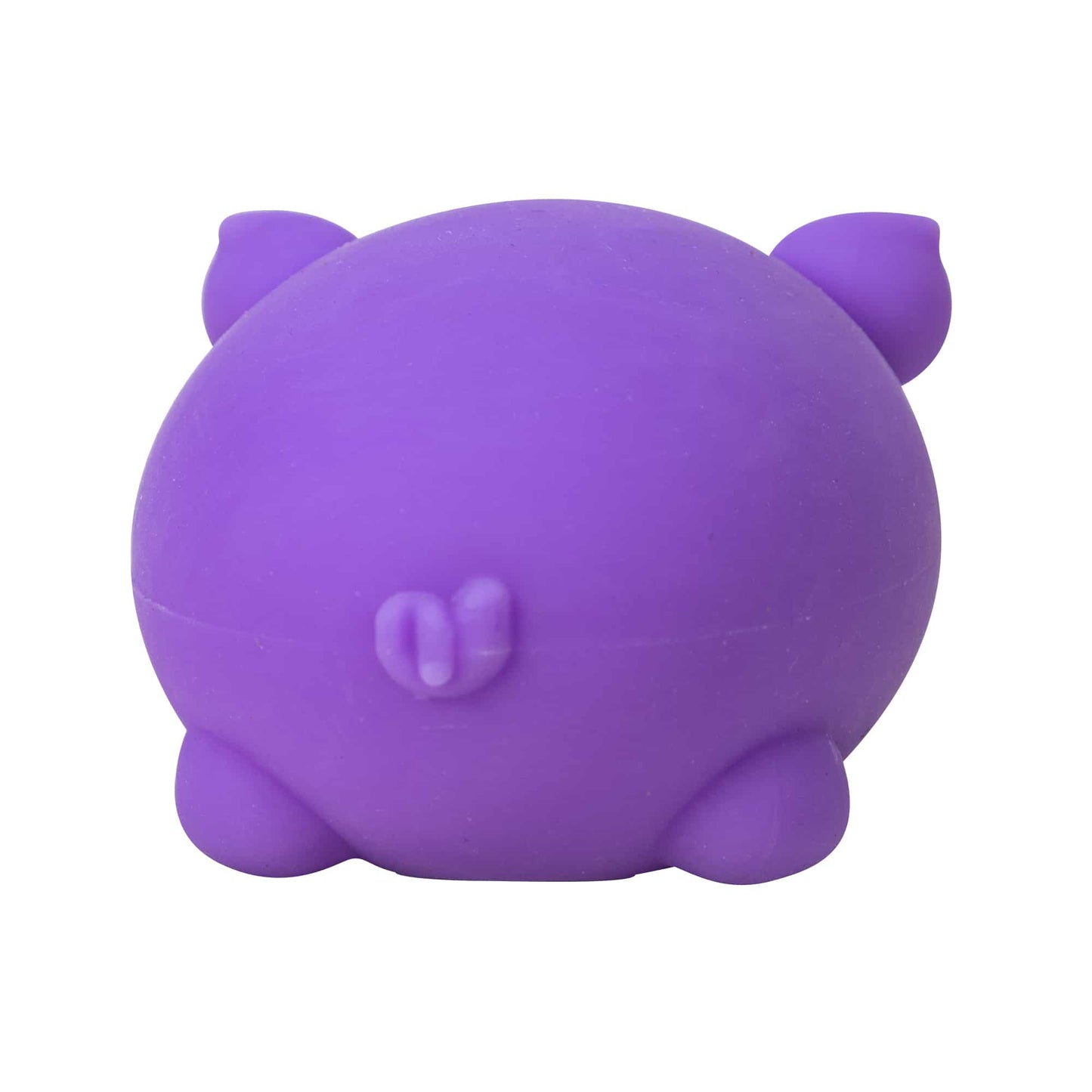 Cute Collectible NeeDoh Dig’ It Pig | Select Velvet Canopy - Purrfect Cat Squishy Character Stress Toy Detail