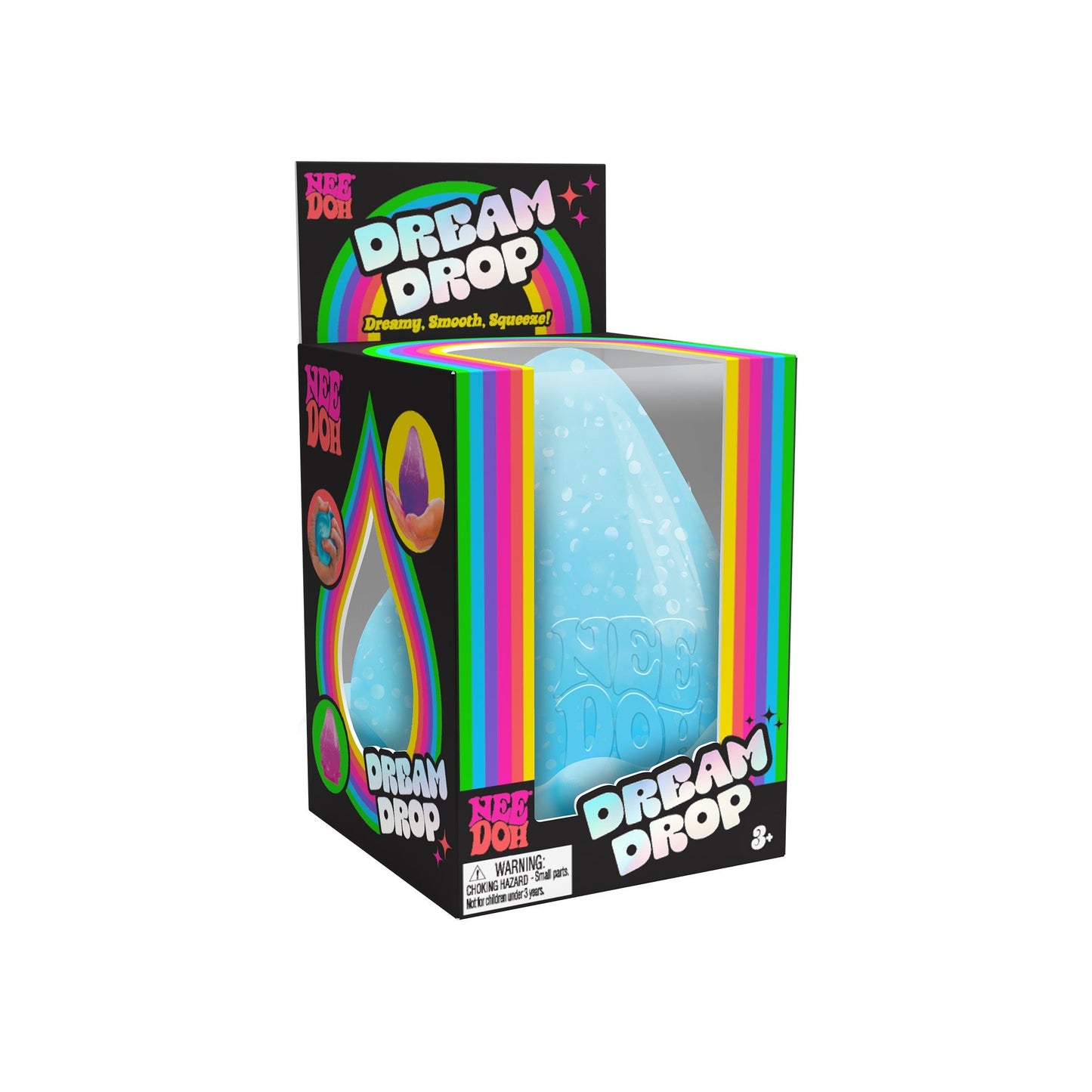 Whimsical Doughnut NeeDoh Dream Drop | Select Linen Ridge - Deliciously Soft Cupcake Sensory Glob Detail