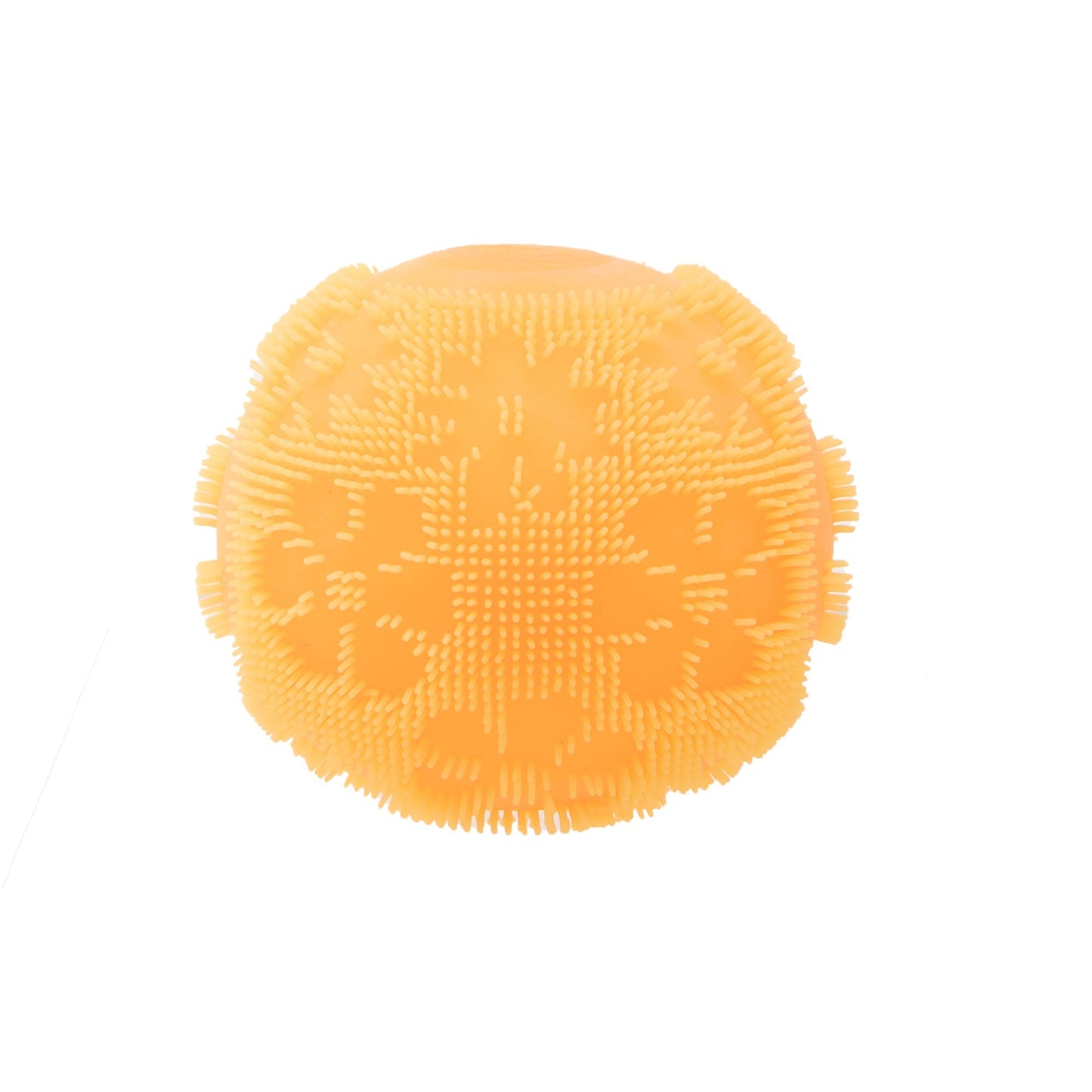 Ultra-Soothing Touch NeeDoh Fuzz Ball Flower Power | Signature Elm Point - Furry Coated Soft Touch Squishable Ball Detail