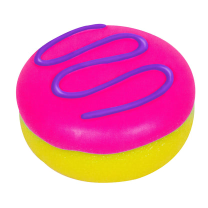 Whimsical Doughnut Jelly Dohnut NeeDoh | Signature Seaside Lane - Squishy Dohnut Sweet Treat Shaped Stress Toy Detail