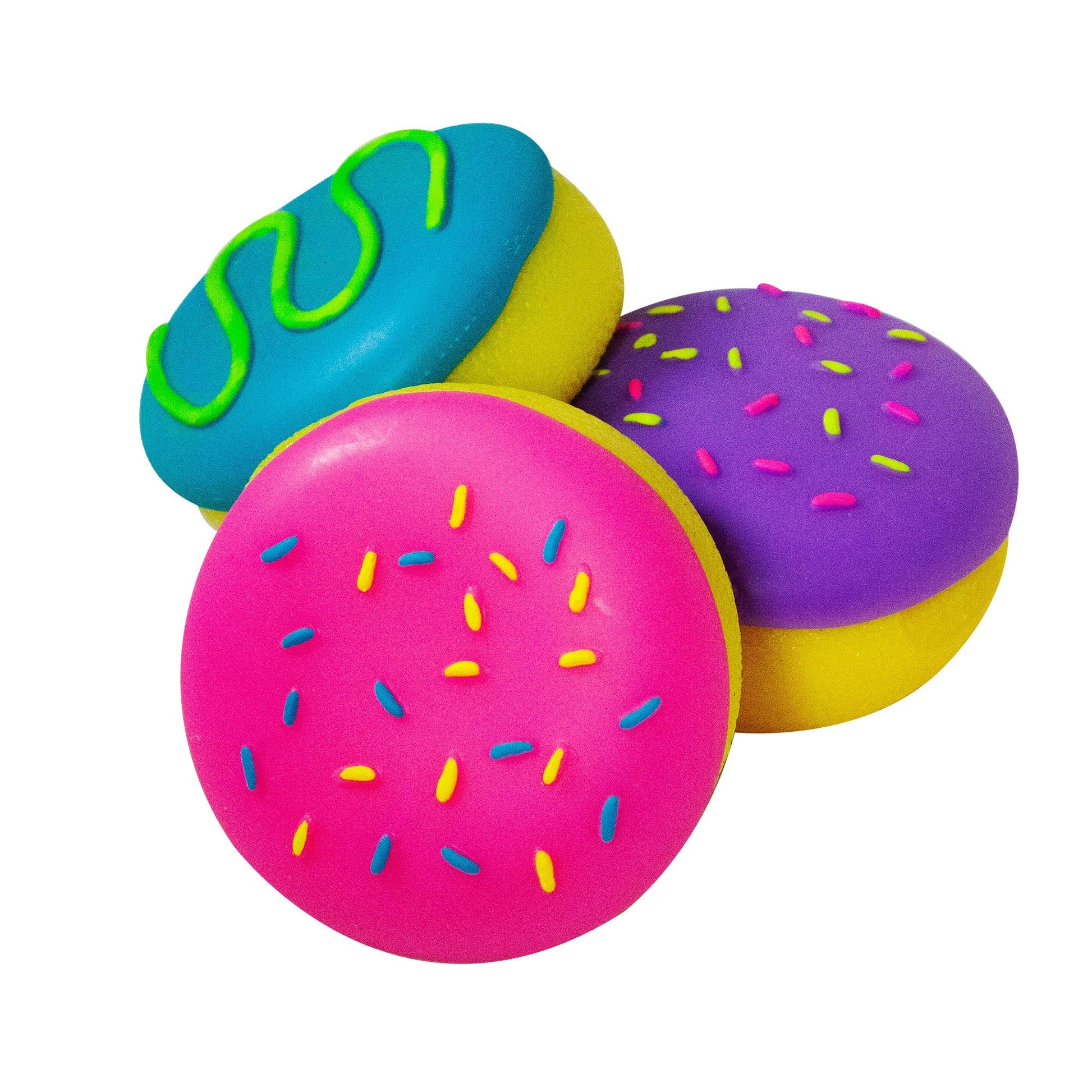Whimsical Doughnut Jelly Dohnut NeeDoh | Signature Seaside Lane - Squishy Dohnut Sweet Treat Shaped Stress Toy Detail
