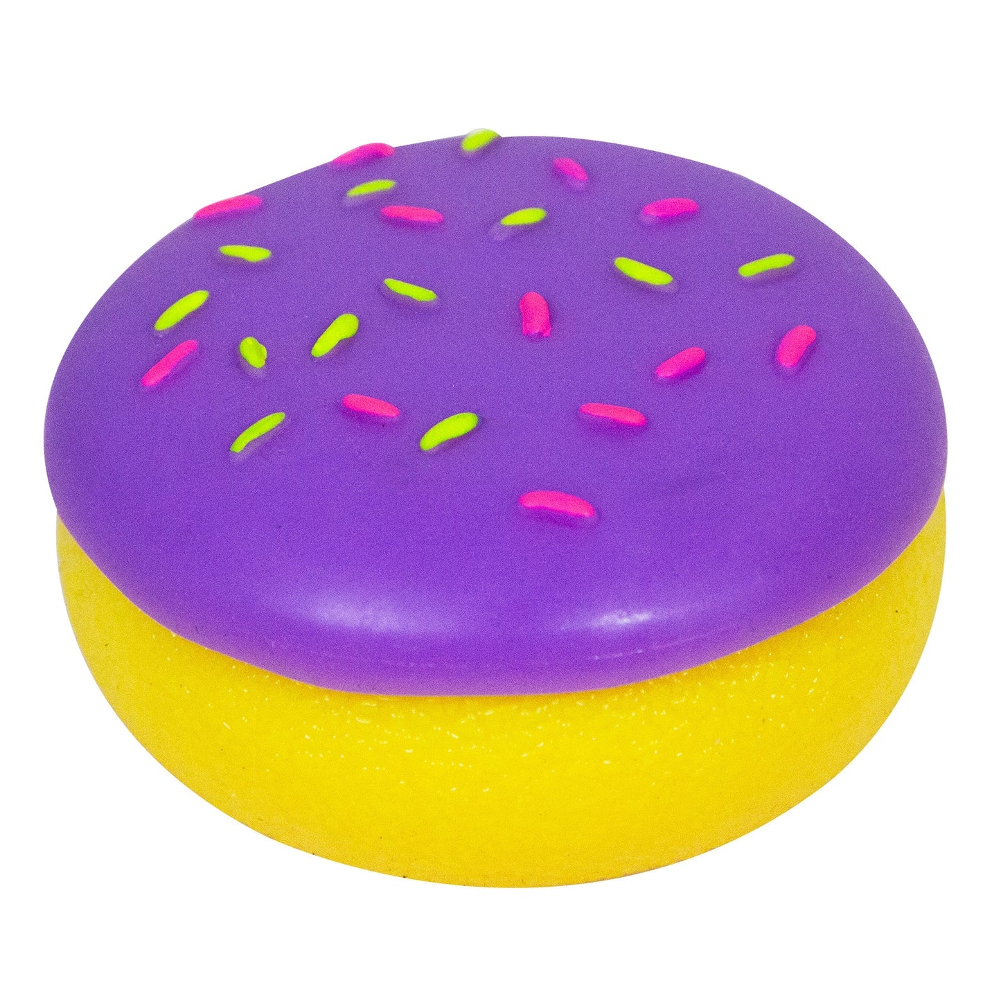 Whimsical Doughnut Jelly Dohnut NeeDoh | Signature Seaside Lane - Squishy Dohnut Sweet Treat Shaped Stress Toy Detail