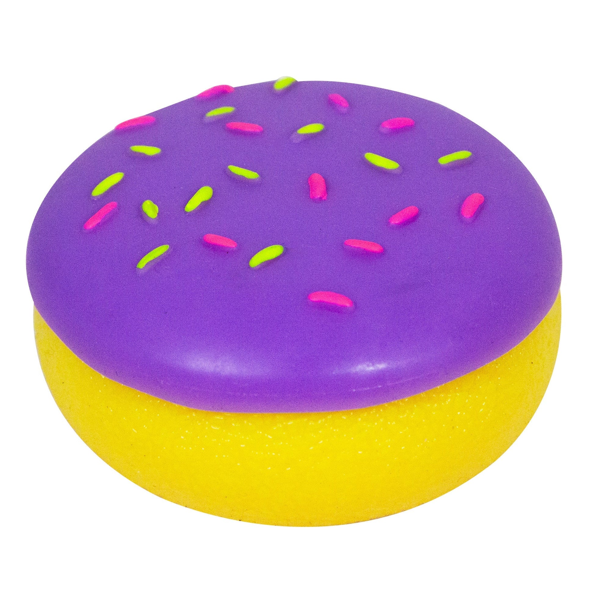 Whimsical Doughnut Jelly Dohnut NeeDoh | Signature Seaside Lane - Squishy Dohnut Sweet Treat Shaped Stress Toy Detail
