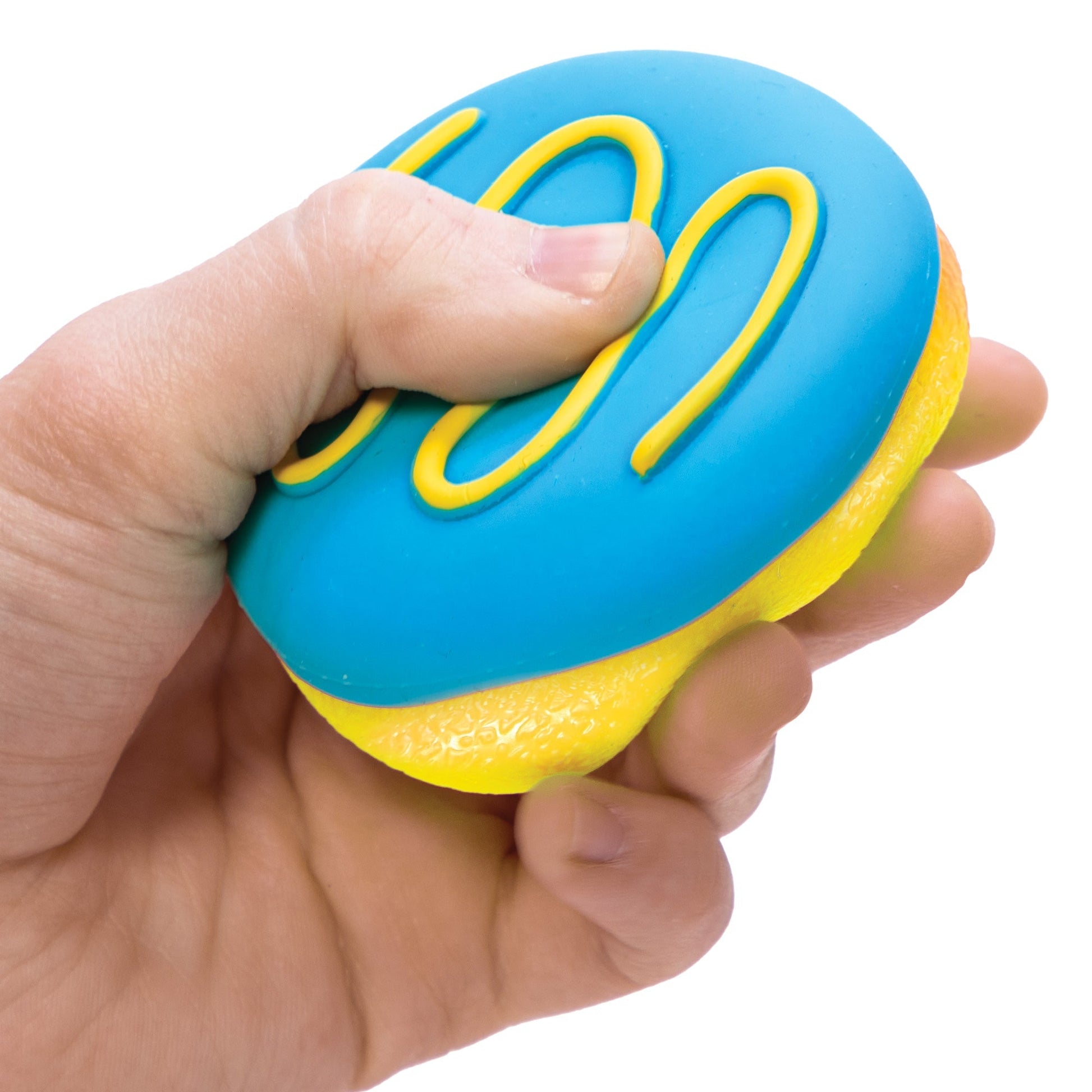 Whimsical Doughnut Jelly Dohnut NeeDoh | Signature Seaside Lane - Squishy Dohnut Sweet Treat Shaped Stress Toy Detail