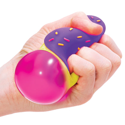 Whimsical Doughnut Jelly Dohnut NeeDoh | Signature Seaside Lane - Squishy Dohnut Sweet Treat Shaped Stress Toy Detail