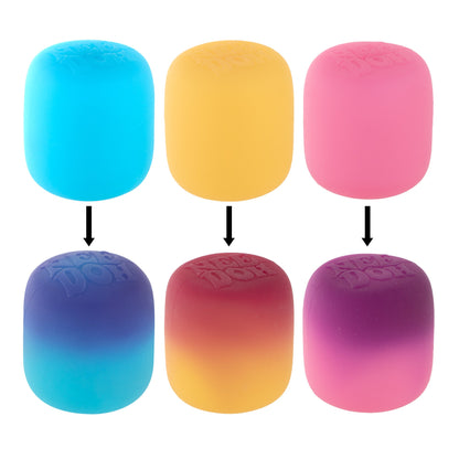 Whimsical Doughnut NeeDoh Mello Mallo | Series Stone Harbor - Squishy Dohnut Sweet Treat Shaped Stress Toy Detail