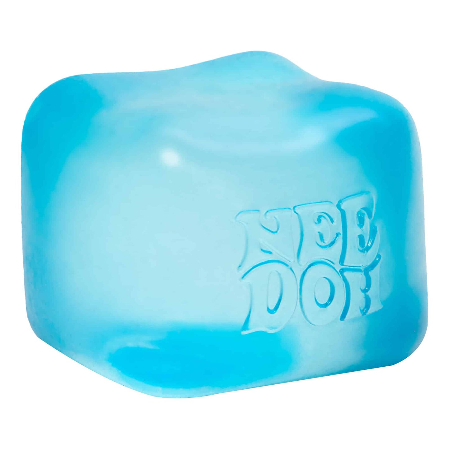 Ice-Cube Texture NeeDoh Nice Cube | Series Elm Bridge - 3-Piece Assorted Nice Cubes Pack for Fidgeting Detail