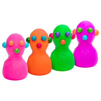 Adorable Character NeeDoh Panic Pete | Signature Seaside Bay - Cute Animal-Shaped NeeDoh Fidget Toy for Kids - Surprise Me! (Random Color)