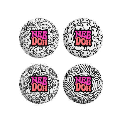 Ultra-Soothing Touch NeeDoh Press-Doh | Select Oak Terrace - Furry Coated Soft Touch Squishable Ball - Default Title