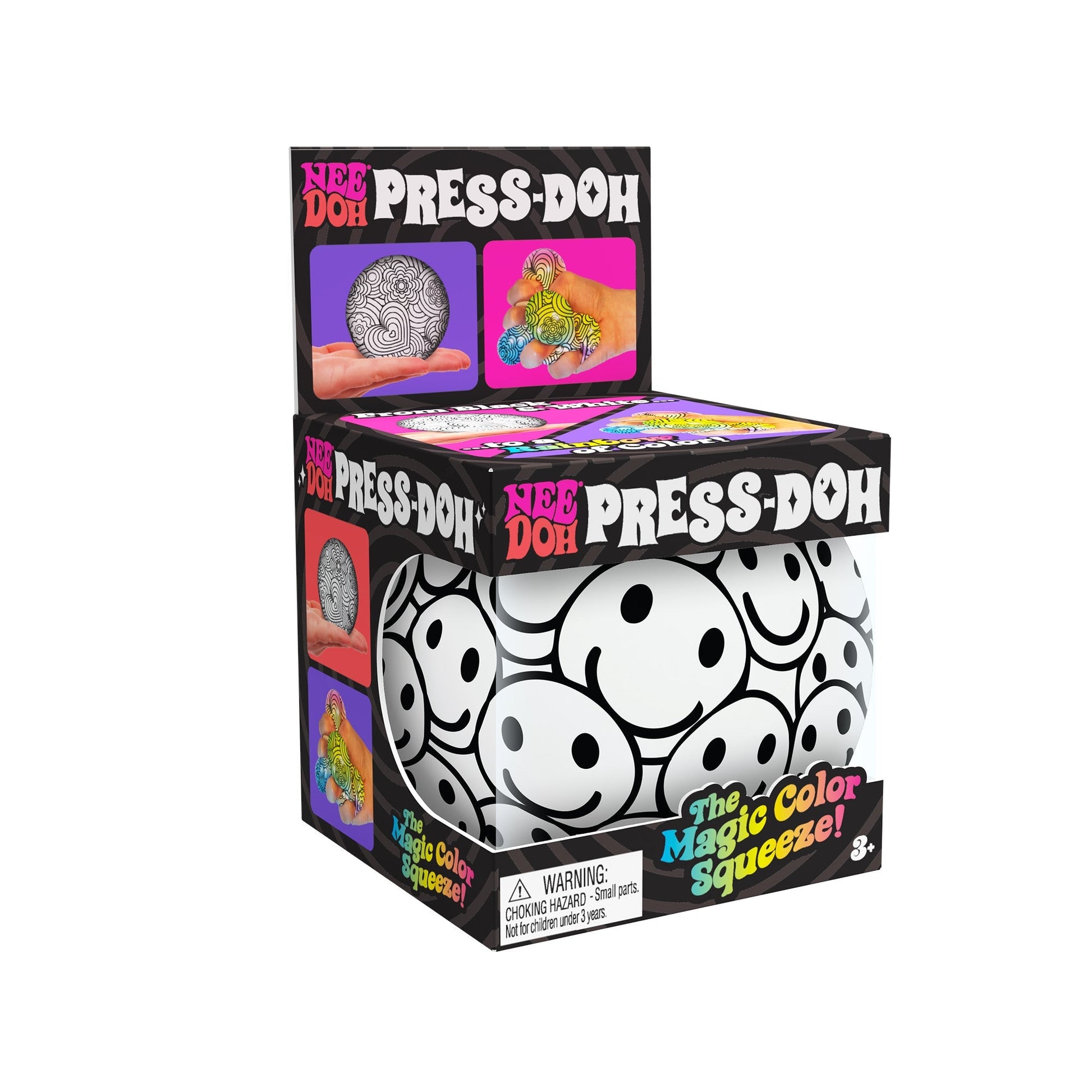Ultra-Soothing Touch NeeDoh Press-Doh | Select Oak Terrace - Furry Coated Soft Touch Squishable Ball Detail