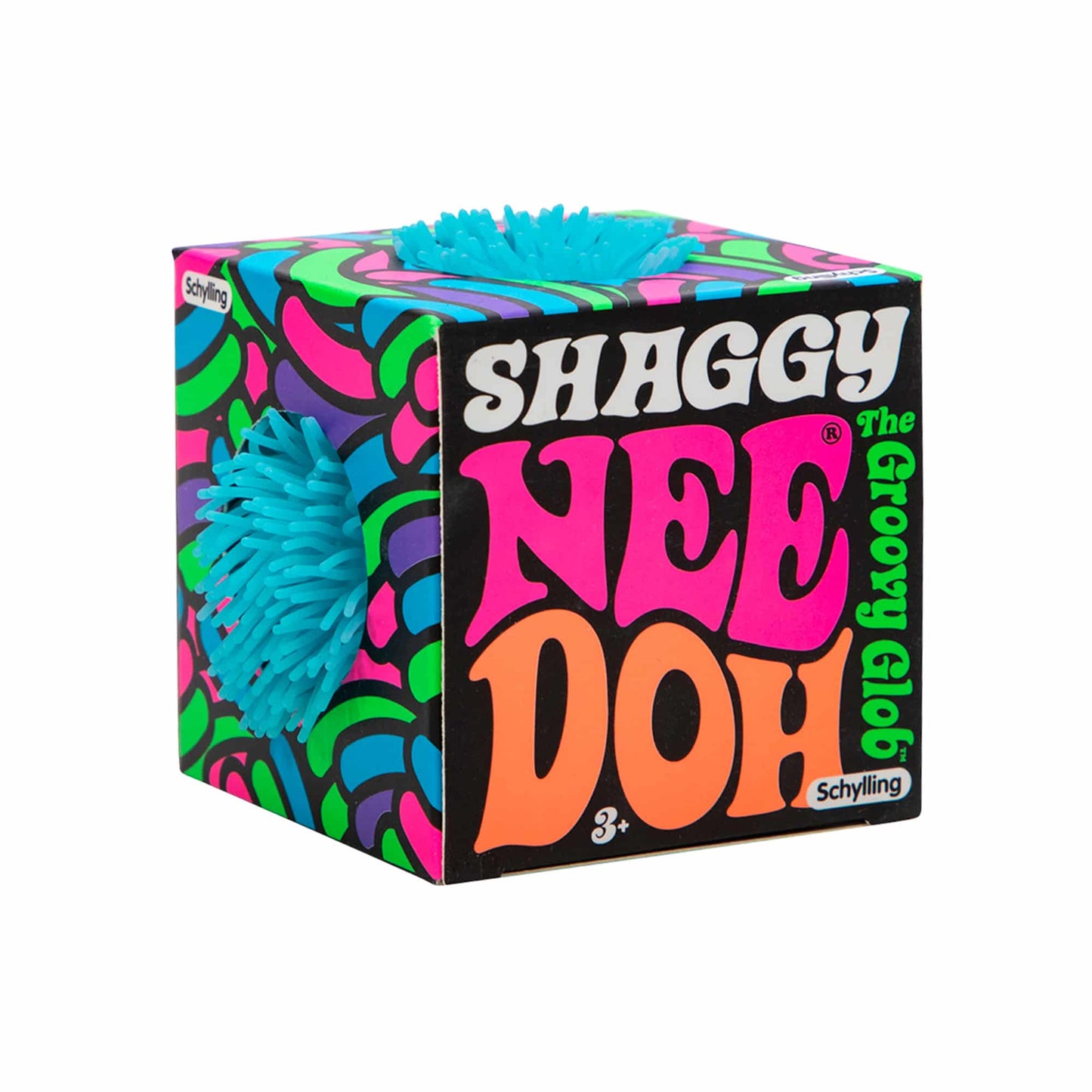 Ultra-Soothing Touch Shaggy NeeDoh | Collection Winter Creek - Spiky Textured Groovy Glob for Sensory Therapy - Surprise Me! (Random Color)
