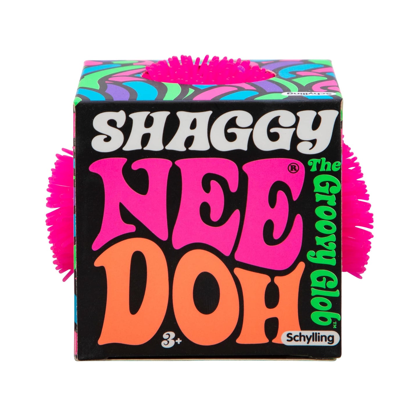 Ultra-Soothing Touch Shaggy NeeDoh | Collection Winter Creek - Spiky Textured Groovy Glob for Sensory Therapy Detail