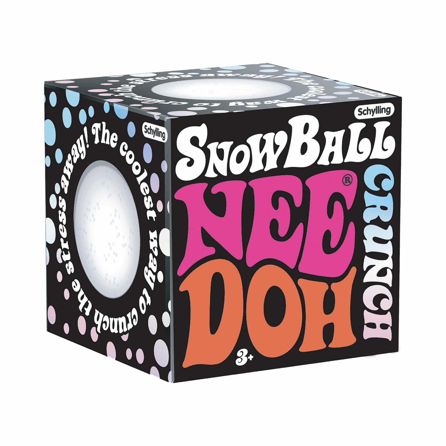 Crystal Clear Snow Ball Crunch | Reserve Harbor Grove - Translucent Jelly Cool Cube Sensory Toy - Default Title
