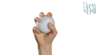 Crystal Clear Snow Ball Crunch | Reserve Harbor Grove - Translucent Jelly Cool Cube Sensory Toy Detail