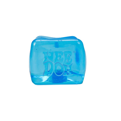 Crystal Clear NeeDoh Nice Berg | Reserve Oak Hollow - Nice Cubes Clear Satisfying Crunch Stress Toy Detail