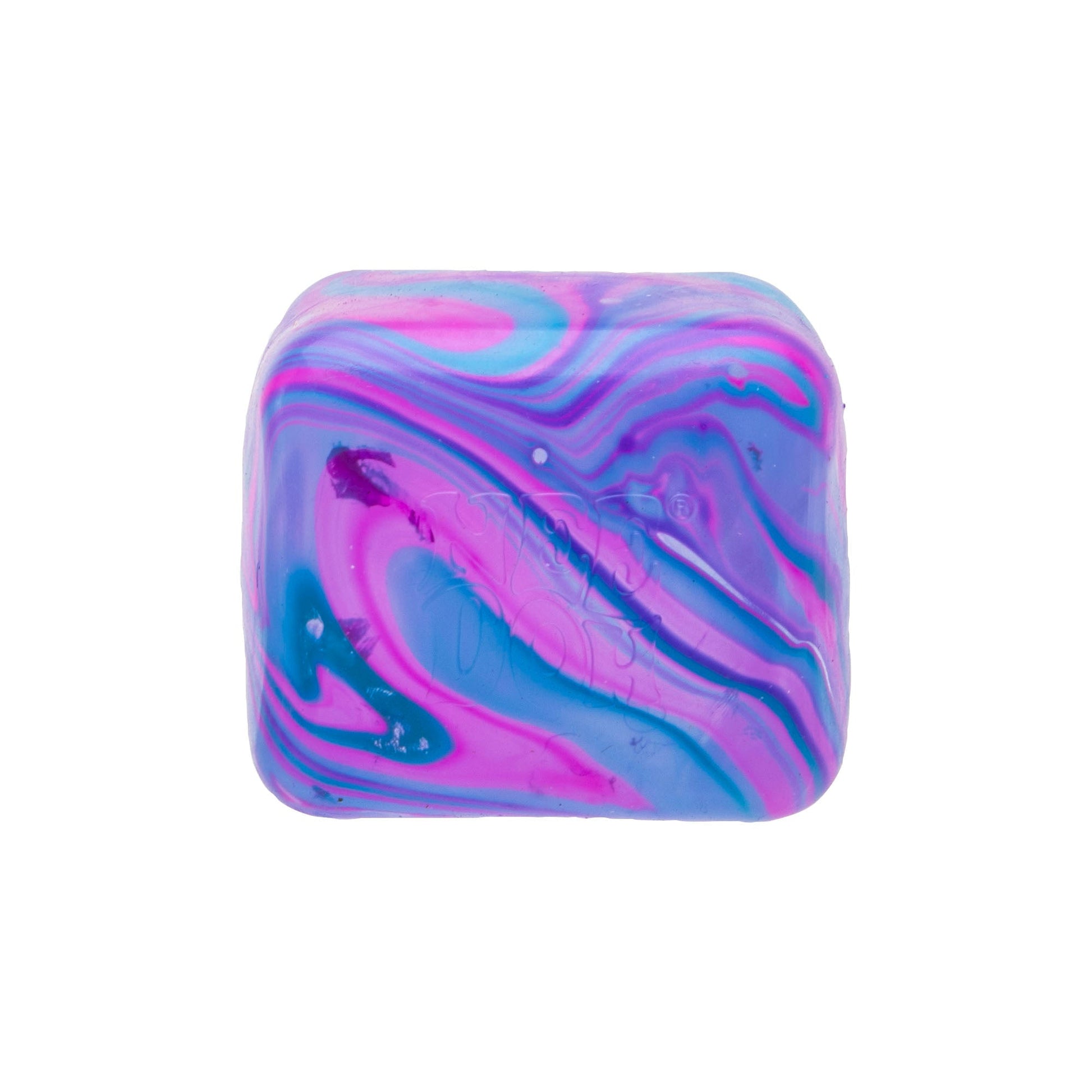 Ice-Cube Texture NeeDoh Nice Cube Swirl | Select Golden Pond - 3-Piece Assorted Nice Cubes Pack for Fidgeting Detail