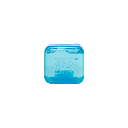 Ice-Cube Texture NeeDoh Nice Ice Baby | Series Canyon Trail - Crystal Clear Squishable Ice Cube NeeDoh Detail