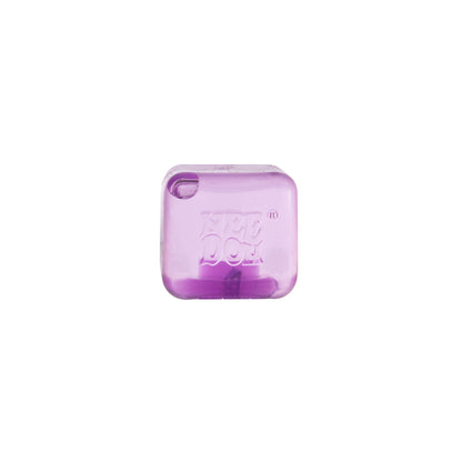 Ice-Cube Texture NeeDoh Nice Ice Baby | Series Canyon Trail - Crystal Clear Squishable Ice Cube NeeDoh Detail